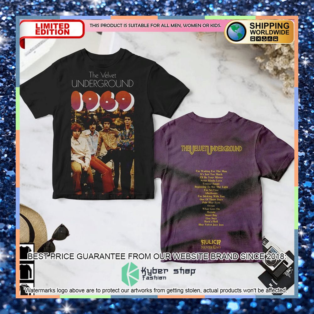 The Velvet Underground Band 1969 The Velvet Underground Live Album T Shirt 3 the velvet underground band 1969 the velvet underground live album t shirt 1 687