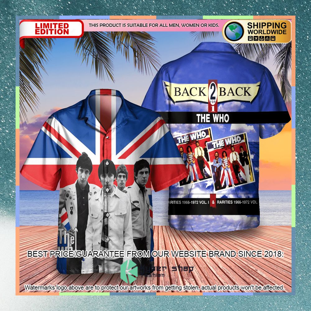 the who band back to back hawaiian shirt 1 141