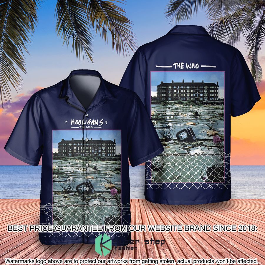 the who band hooligans album hawaiian shirt 1 704