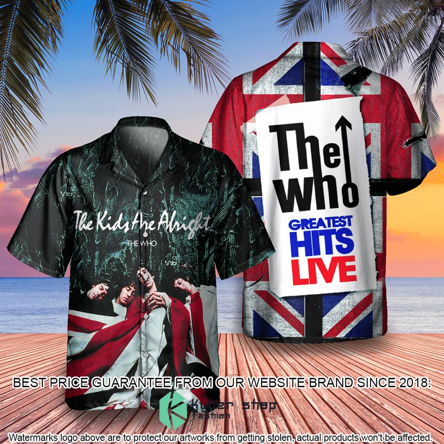 the who band the kids are alright album hawaiian shirt 1 895