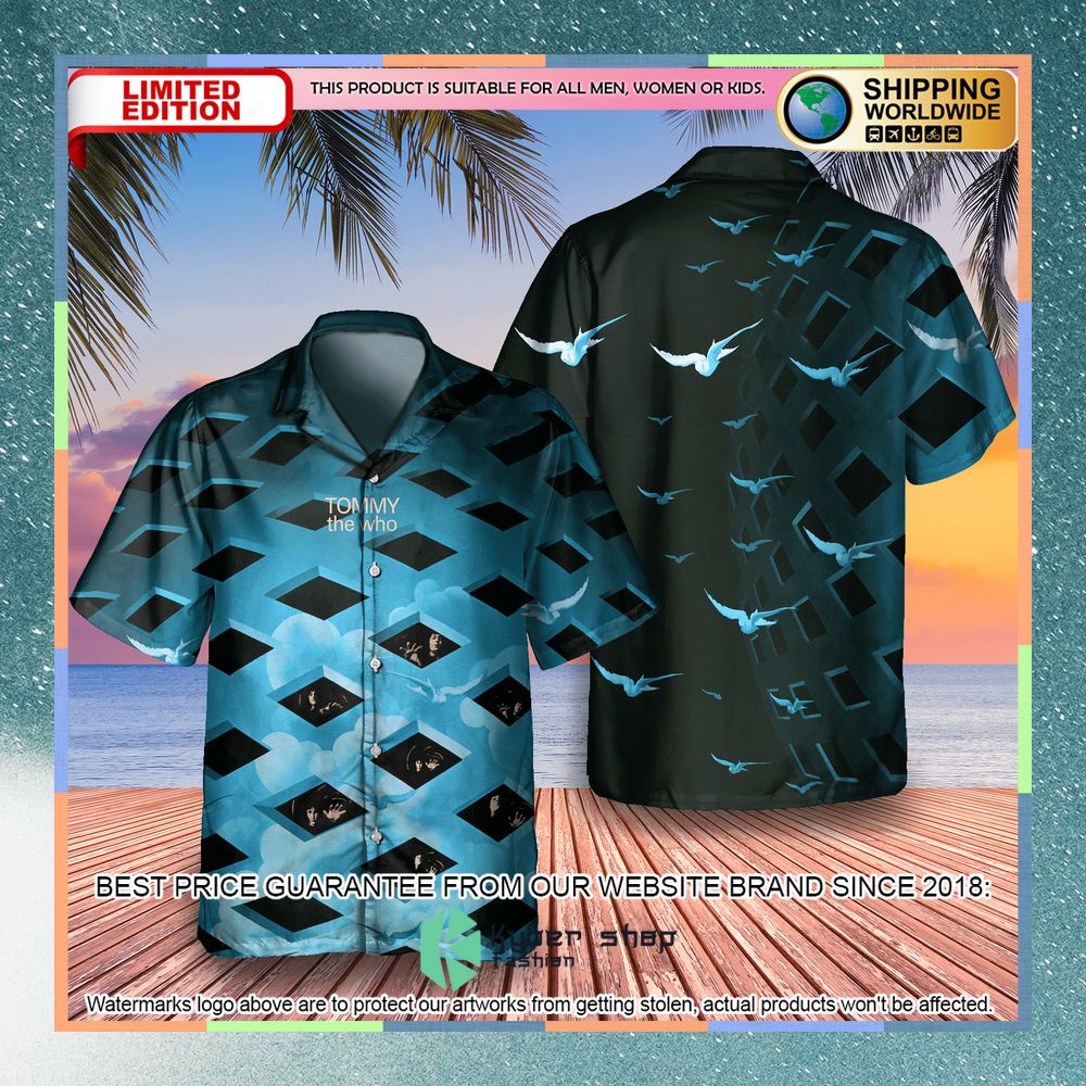 the who band tommy album hawaiian shirt 1 606