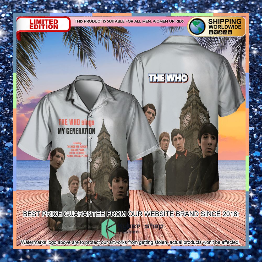The Who Sings My Generation Album Hawaiian Shirt 3 the who sings my generation album hawaiian shirt 1 119