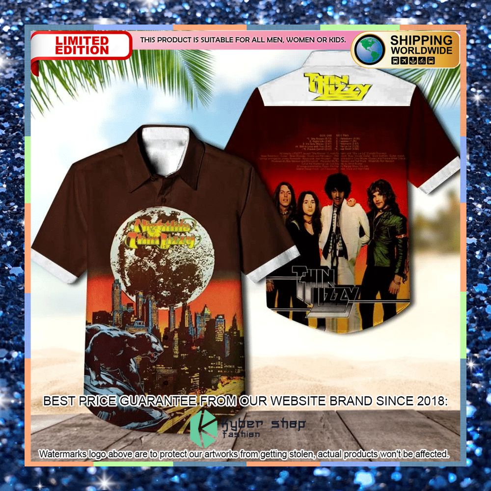 Thin Lizzy Band Nightlife Album Hawaiian Shirt 3 thin lizzy band nightlife album hawaiian shirt 1 305