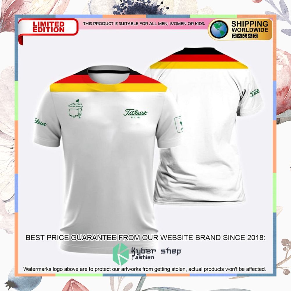 Titleist Masters Tournament Germany Flag Shirt, Hoodie 8 titleist masters tournament germany flag shirt hoodie 4 883