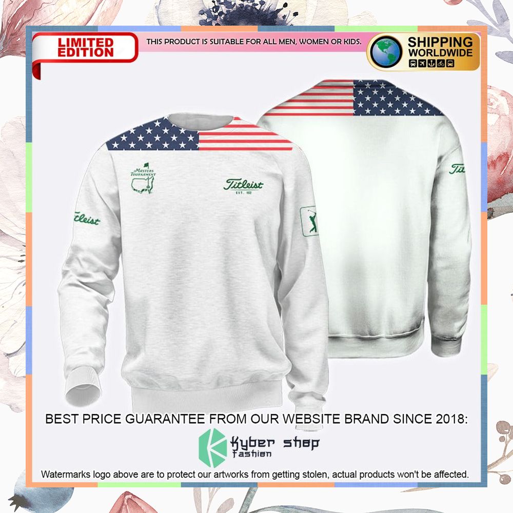 Titleist Masters Tournament US Flag Shirt, Hoodie 7 titleist masters tournament us flag shirt hoodie 3 870