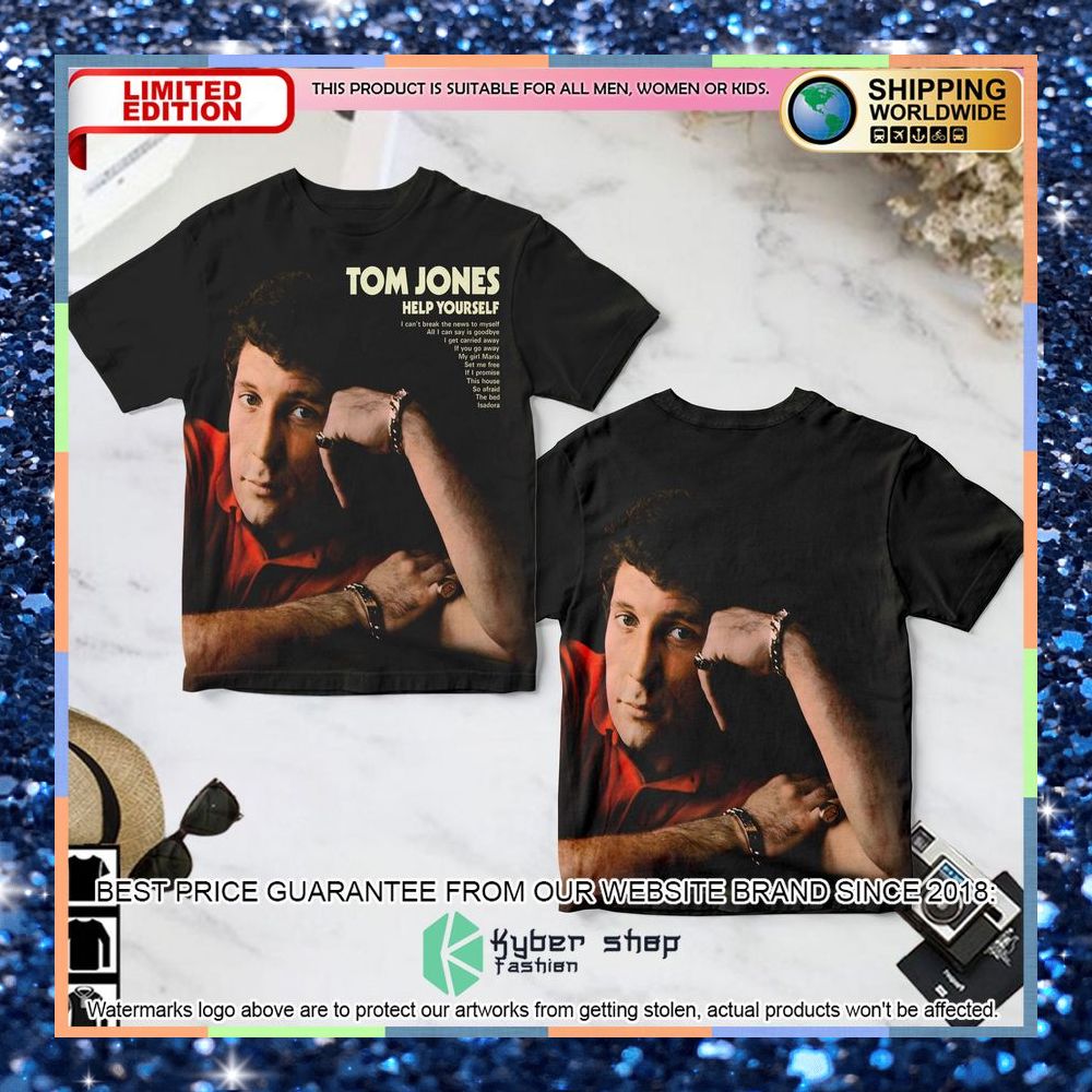 Tom Jones Help Yourself Album T Shirt 3 tom jones help yourself album t shirt 1 624