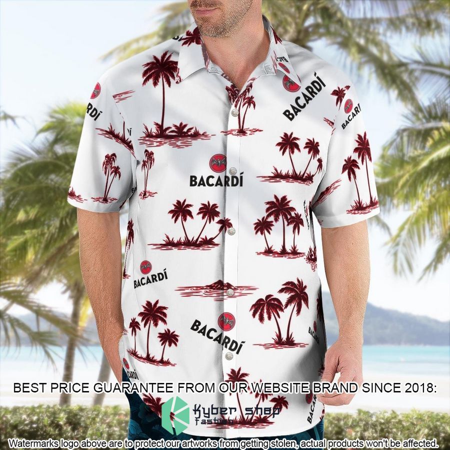 tropical bacardi rum hawaiian shirt 4 743