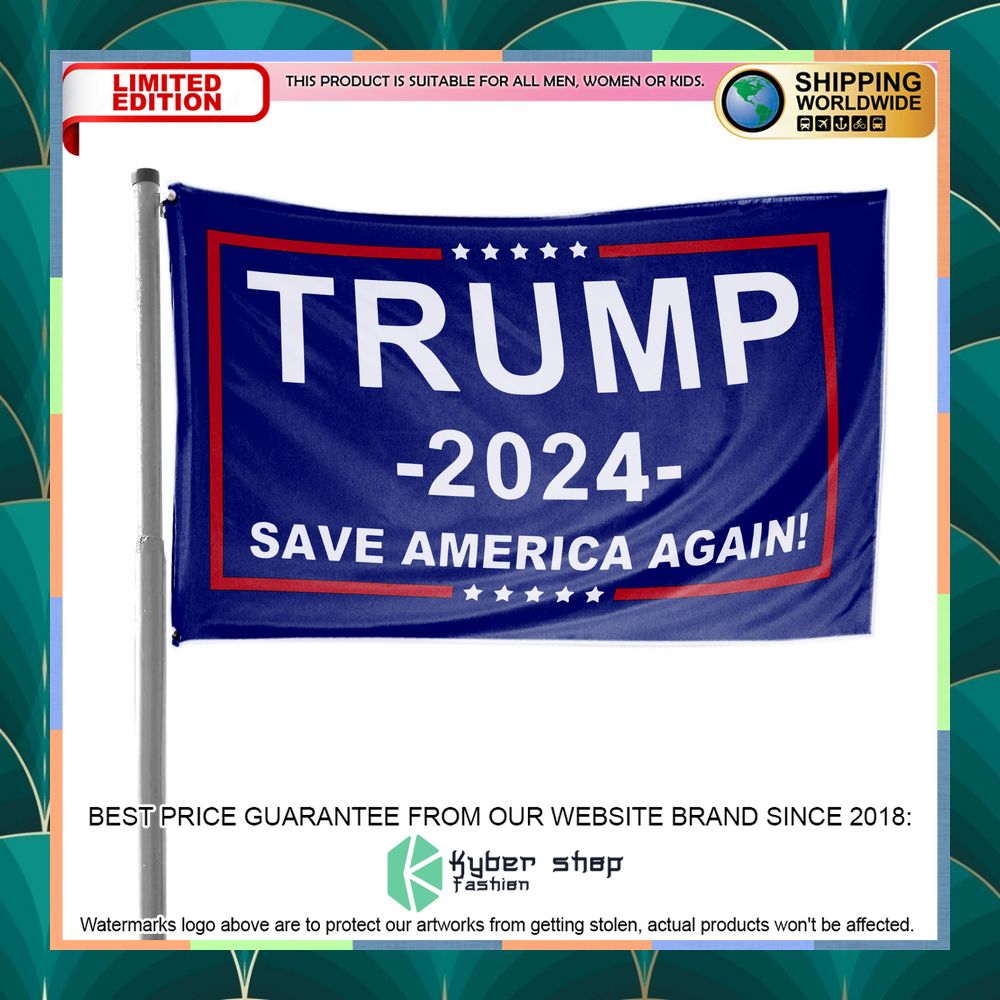 Trump 2024 Save America Again Flag 7 trump 2024 save america again flag 1 645