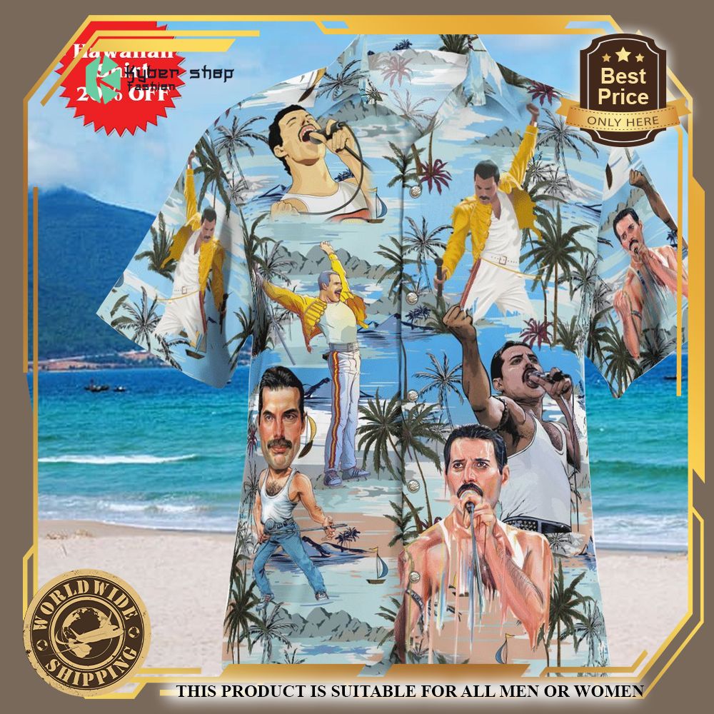 freddie mercury hawaiian shirt 1