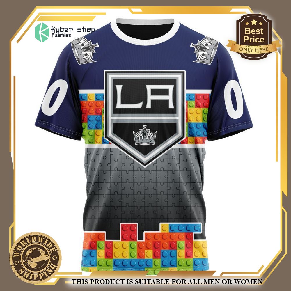 Personalized Los Angeles Kings Autism Awareness Shirt, Hoodie 8 personalized los angeles kings autism awareness shirt hoodie 8