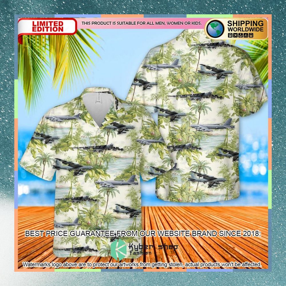 us air force boeing b 52 stratofortress tree hawaiian shirt 1 327