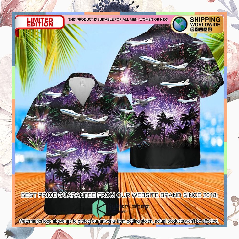 US Air Force Boeing E-4 Nightwatch Hawaiian Shirt 3 us air force boeing e 4 nightwatch hawaiian shirt 1 134