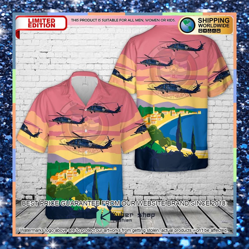 us air force sikorsky hh 60g pave hawk 66th rescue squadron hawaiian shirt 1 110