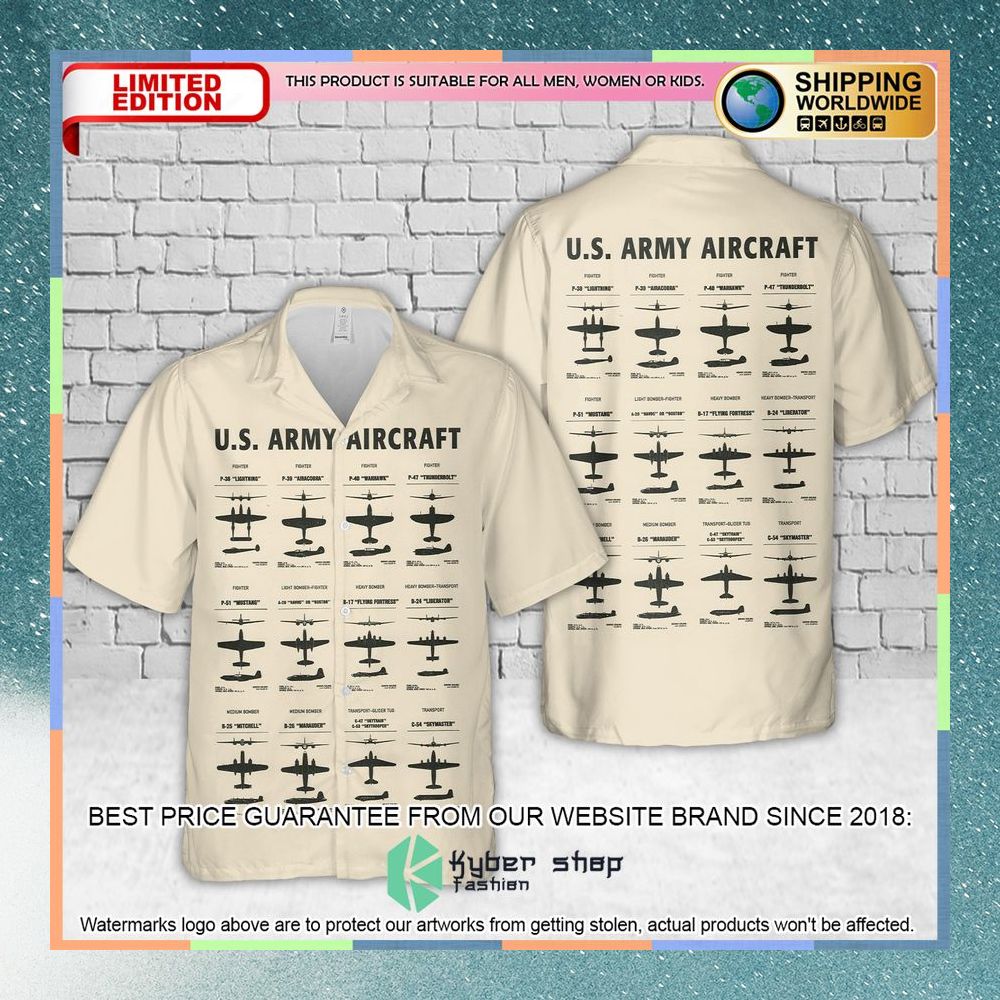 us army aircraft hawaiian shirt 1 687