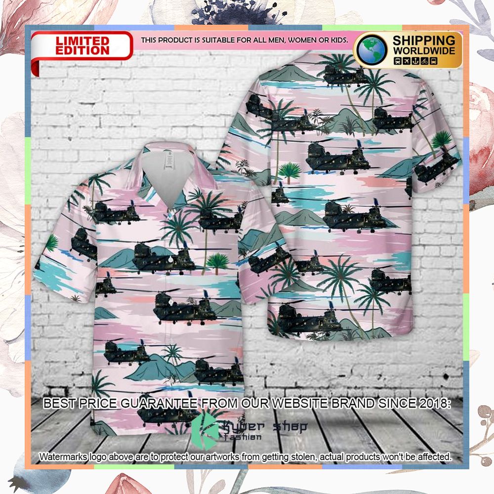 us army boeing mh 47g beast chinook 160th soar night stalkers hawaiian shirt 1 998