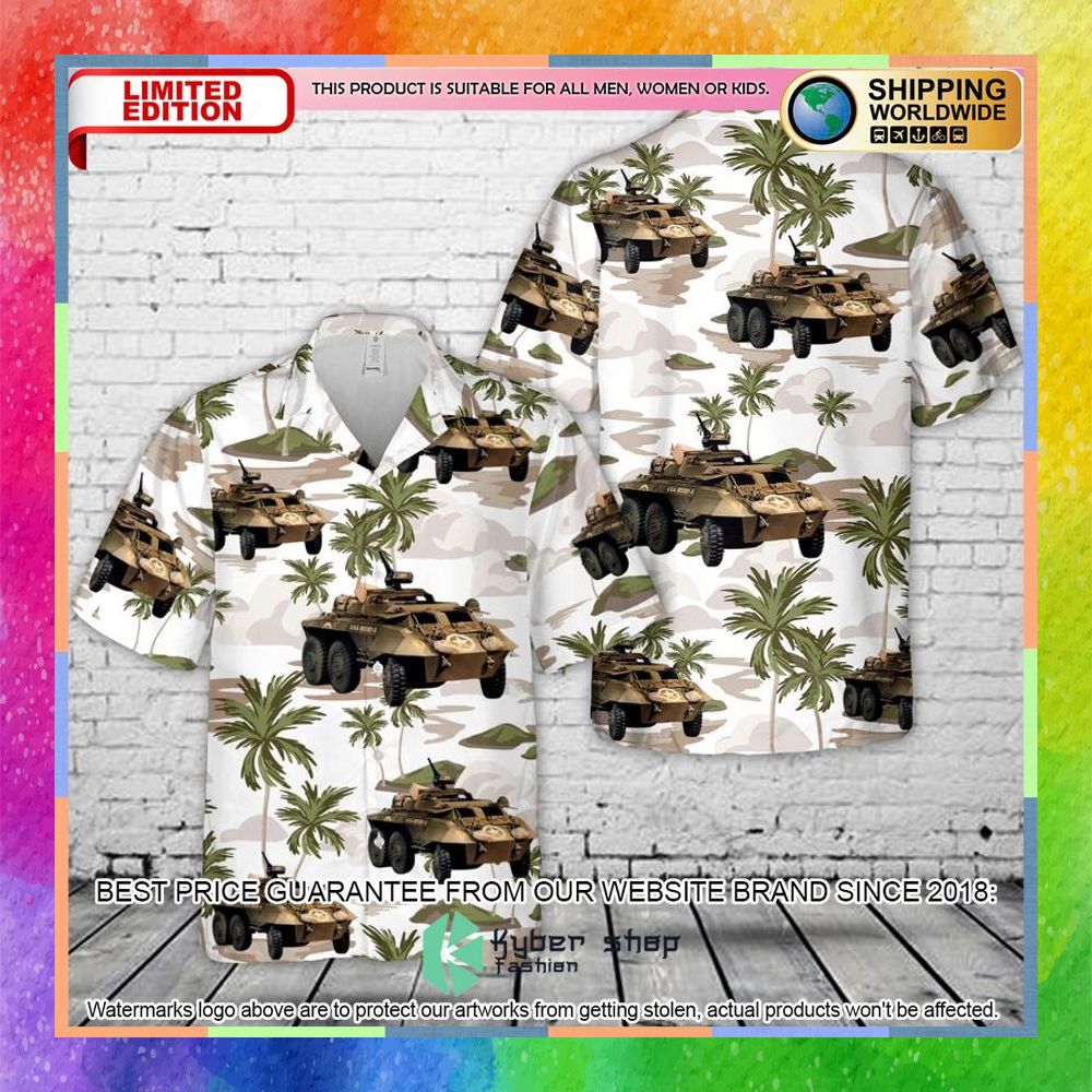US Army M20 Armored Utility Vehicle Hawaiian Shirt 3 us army m20 armored utility vehicle hawaiian shirt 1 780