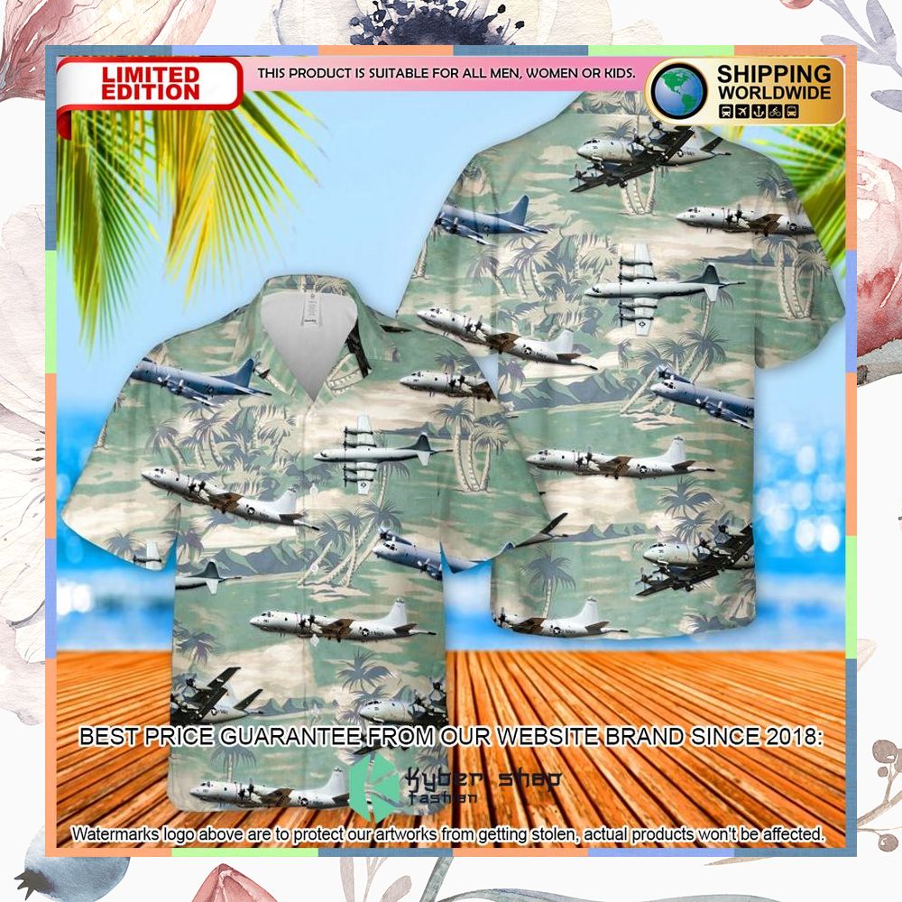US Navy Lockheed P-3 Orion Hawaiian Shirt 3 us navy lockheed p 3 orion hawaiian shirt 1 699