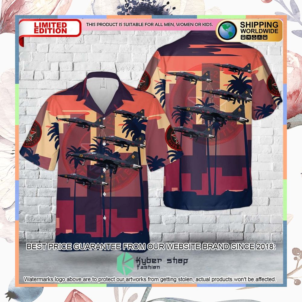US Navy Northrop F-5N Tiger II Of VFC-204 River Rattlers Hawaiian Shirt 3 us navy northrop f 5n tiger ii of vfc 204 river rattlers hawaiian shirt 1 383
