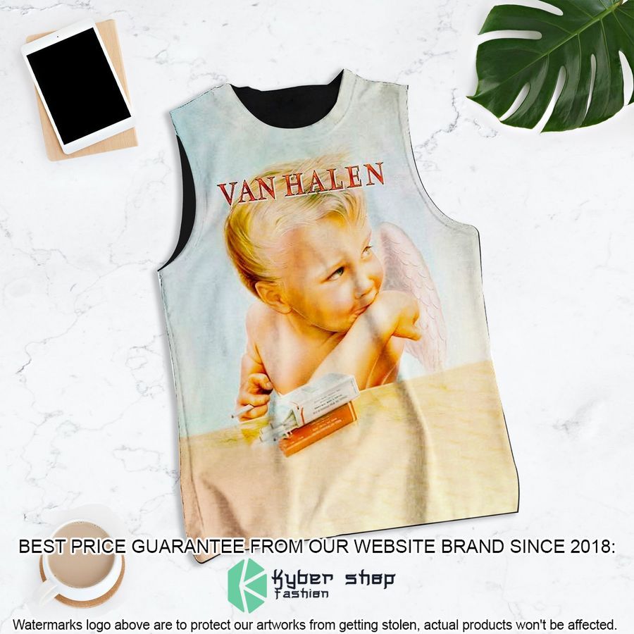 van halen band 1984 album tank top 1 906