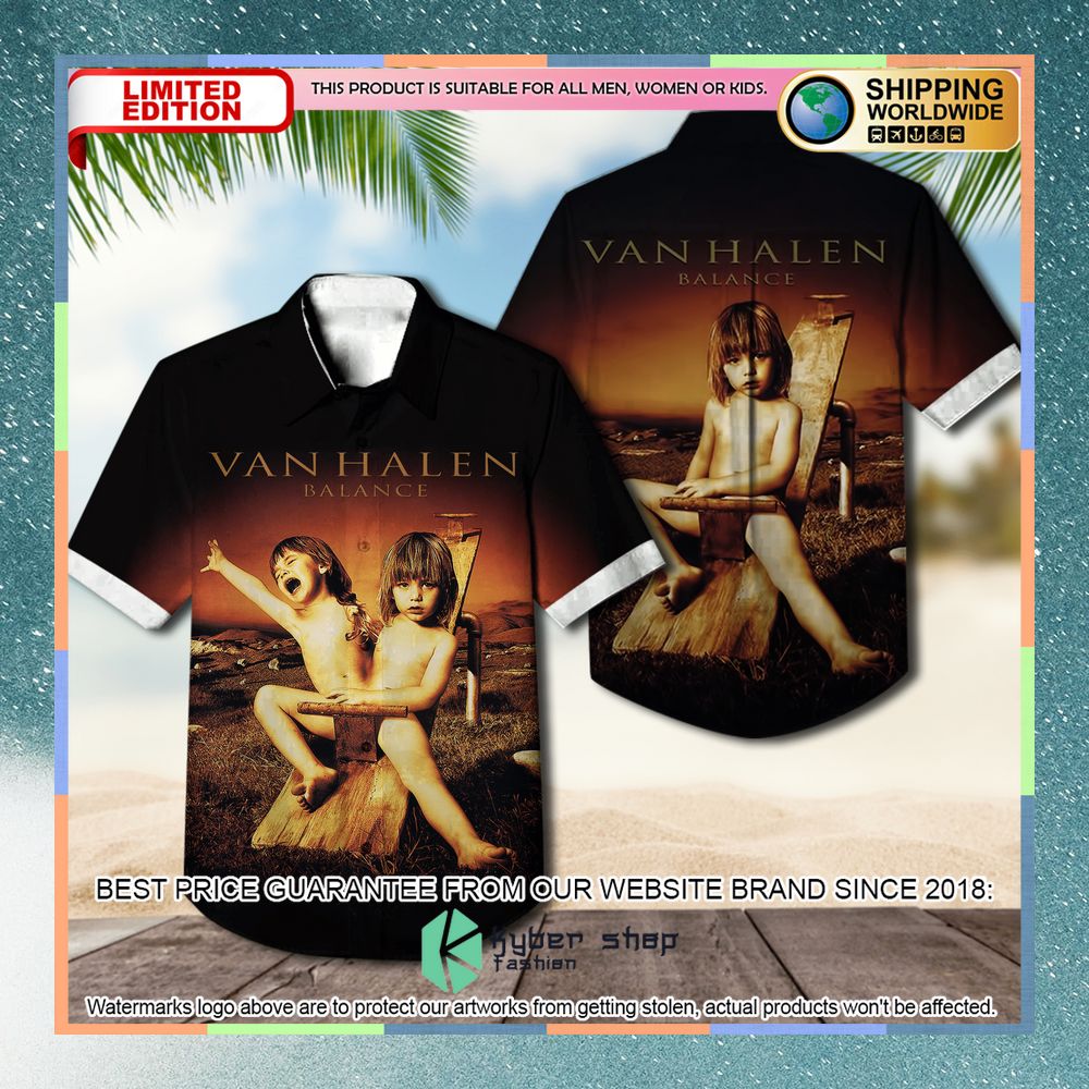 van halen band balance album hawaiian shirt 1 881