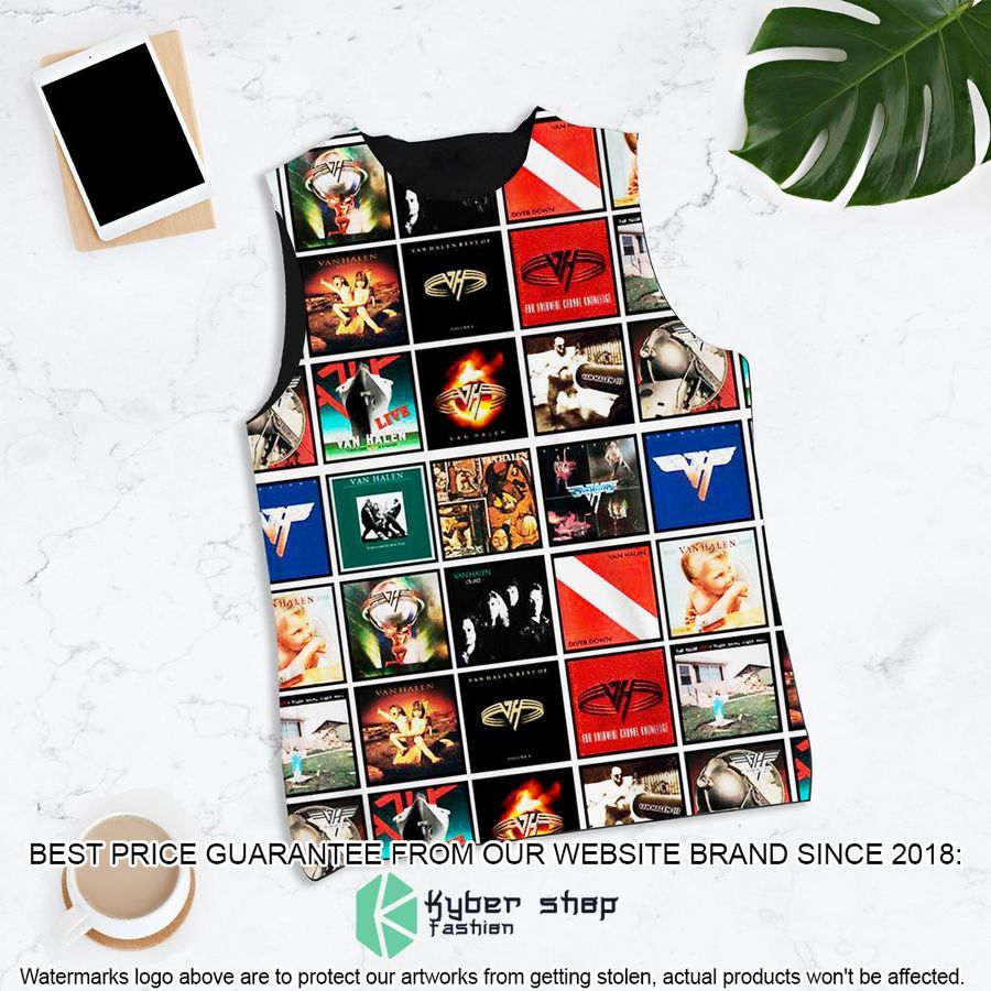 van halen band full album covers tank top 1 239