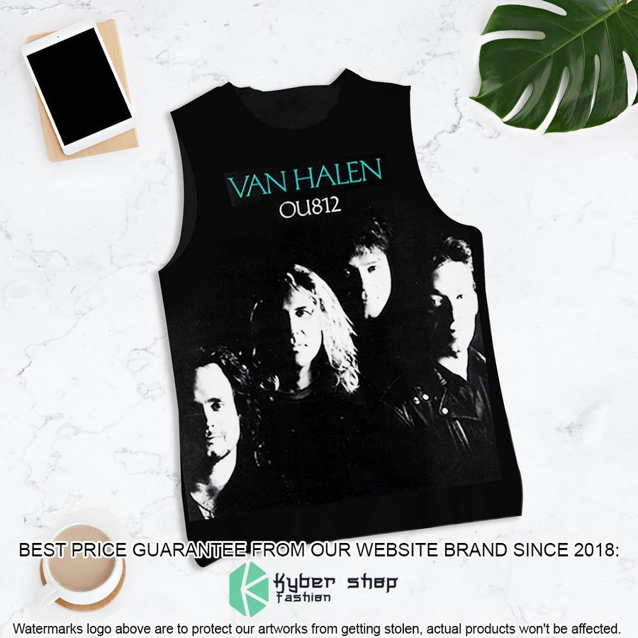 van halen band ou812 tank top 1 755