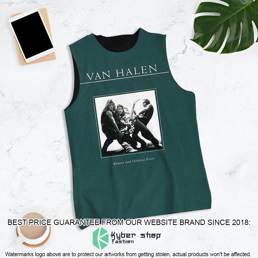 van halen band women and children first tank top 1 576