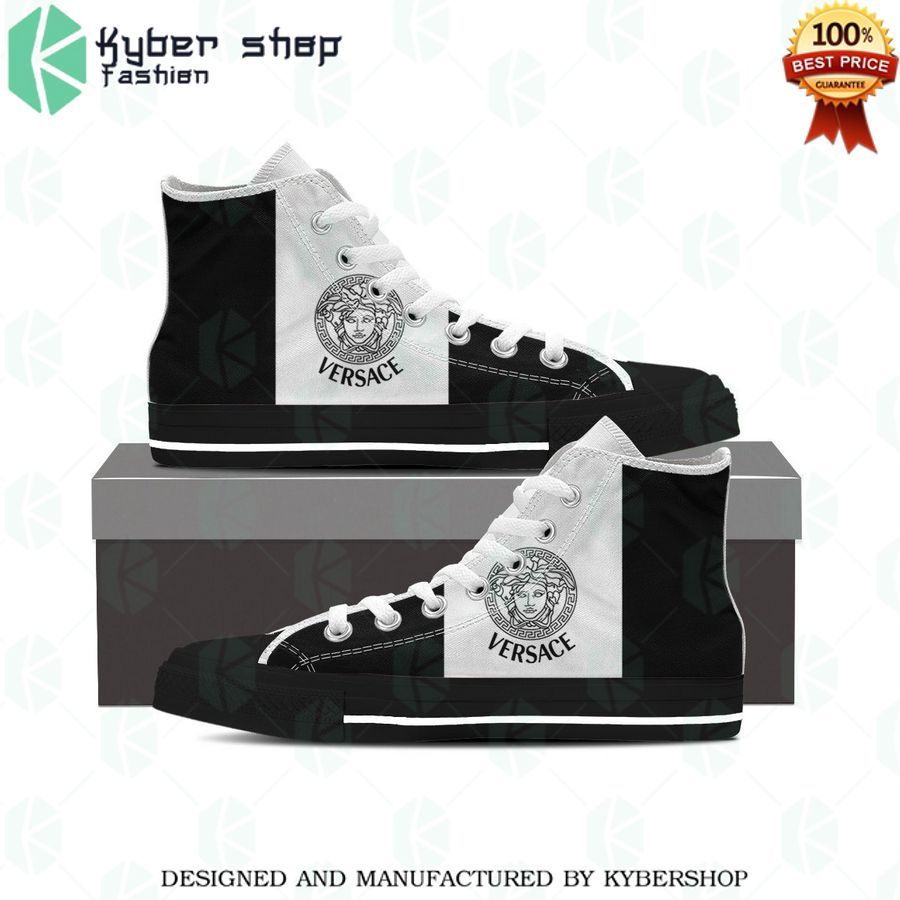 versace brand logo high top canvas shoes 1 530