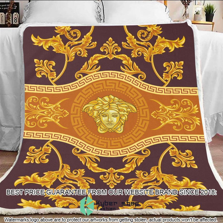 versace logo blanket throw 1 706