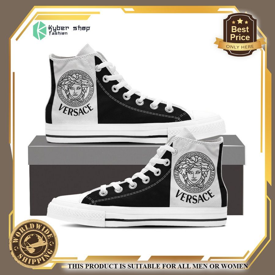 versace logo brand high top canvas shoes 1 803