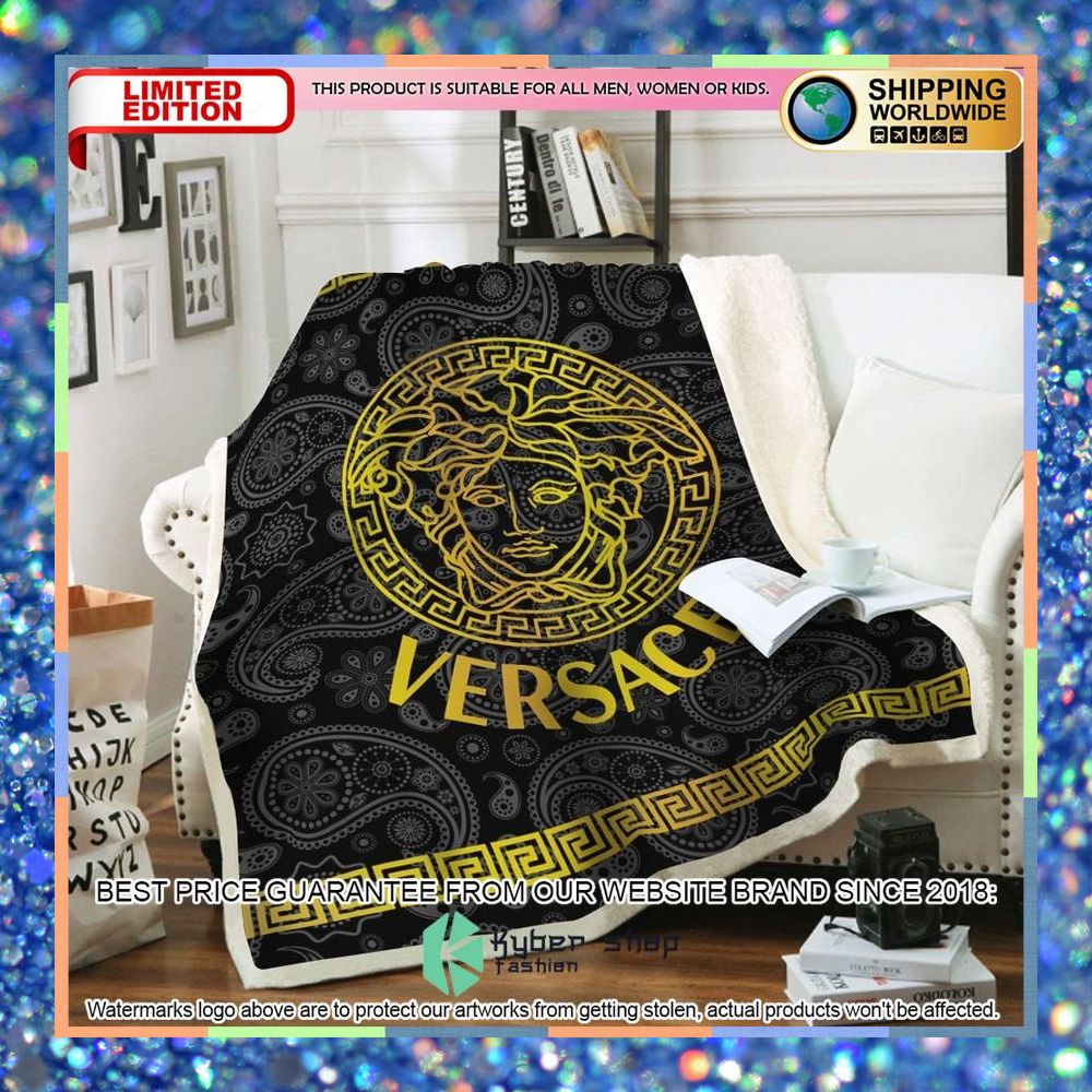 versace luxury brand blanket 1 913