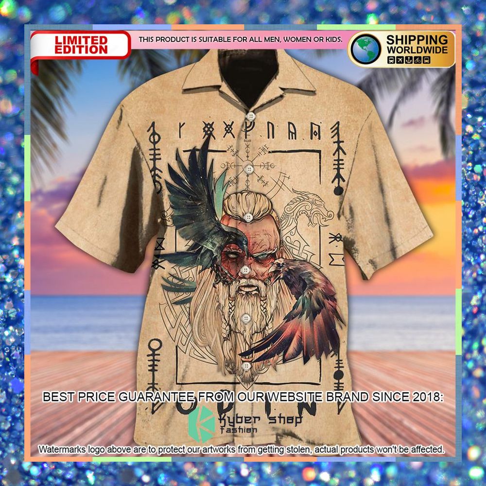 Viking Odin Sign Old Man Viking Hawaiian Shirt 3 viking odin sign old man viking hawaiian shirt 1 579