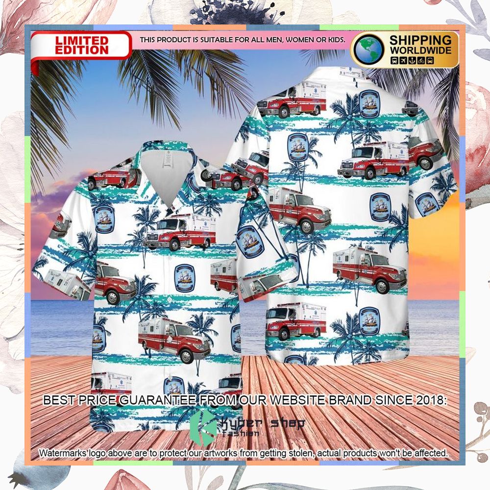 Virginia James City County EMS Ambulance Hawaiian Shirt 3 virginia james city county ems ambulance hawaiian shirt 1 45