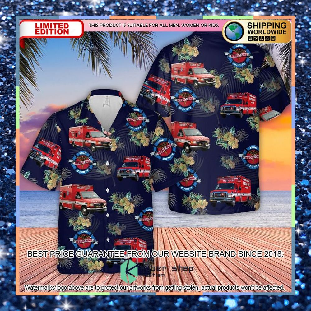 washington king county ems paramedic hawaiian shirt 1 490