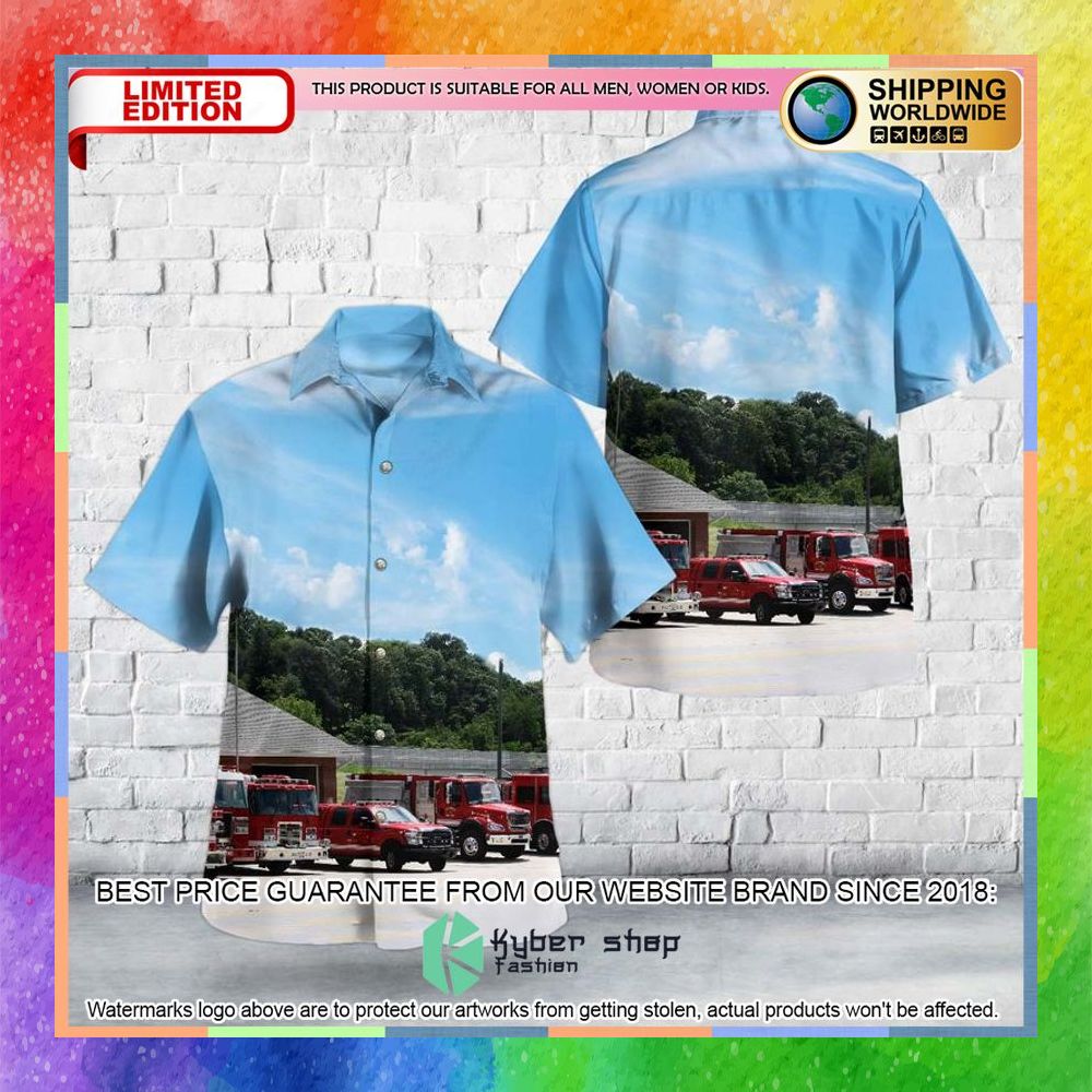 Waynesville North Carolina Junaluska Fire Department Hawaiian Shirt 3 waynesville north carolina junaluska fire department hawaiian shirt 1 597