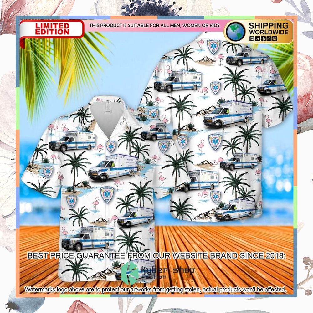 Webster EMS Hawaiian Shirt 3 webster ems hawaiian shirt 1 748