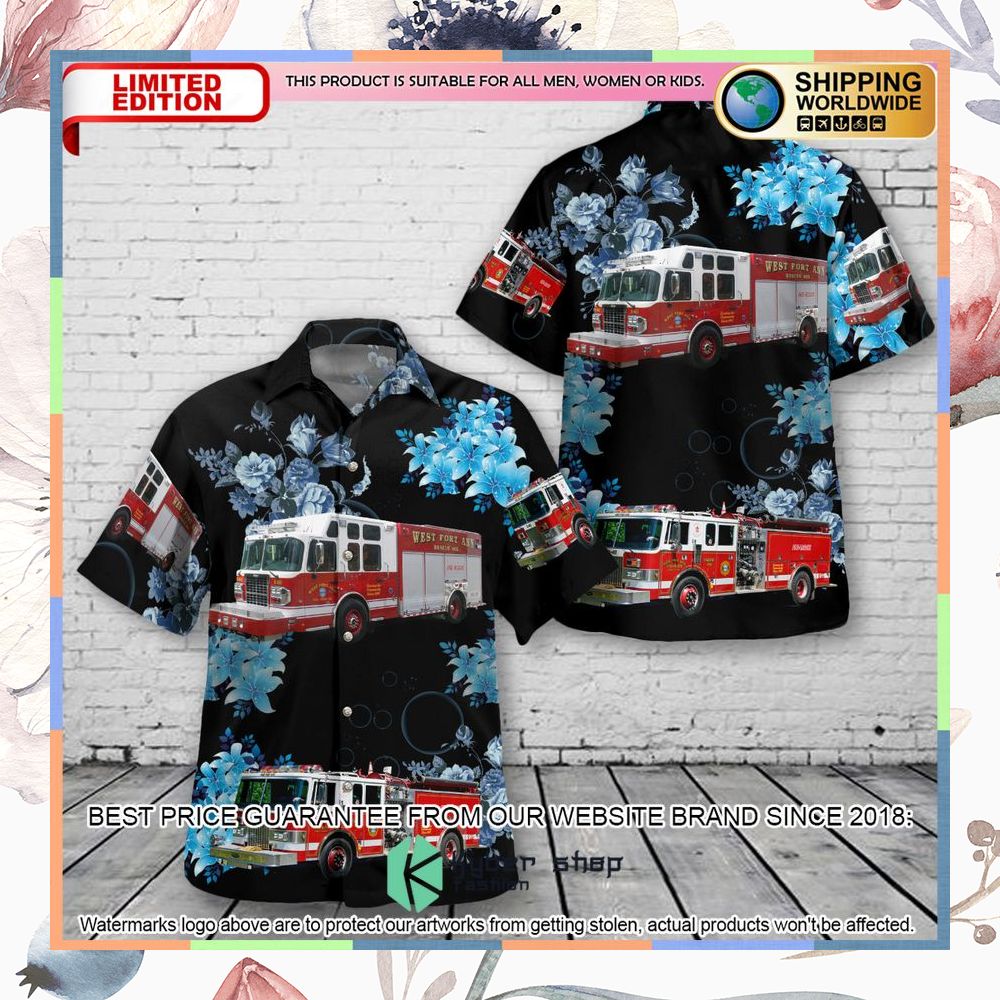 West Fort Ann New York West Fort Ann Fire Company Hawaiian Shirt 3 west fort ann new york west fort ann fire company hawaiian shirt 1 71