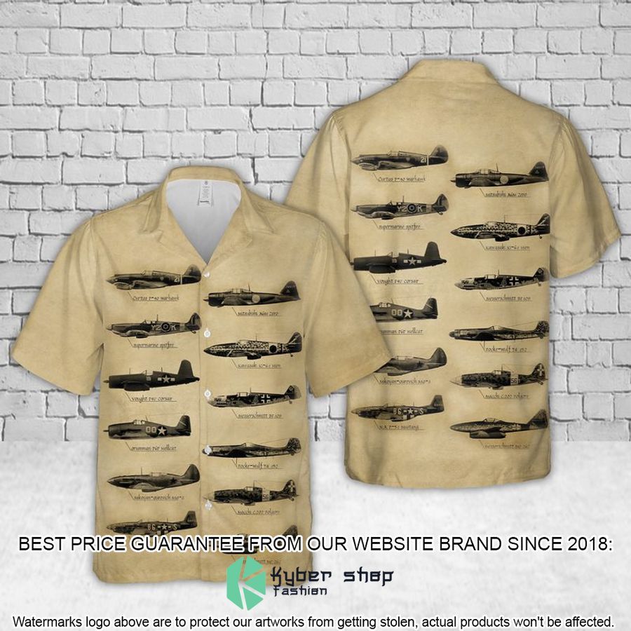wwii planes hawaiian shirt 1 472