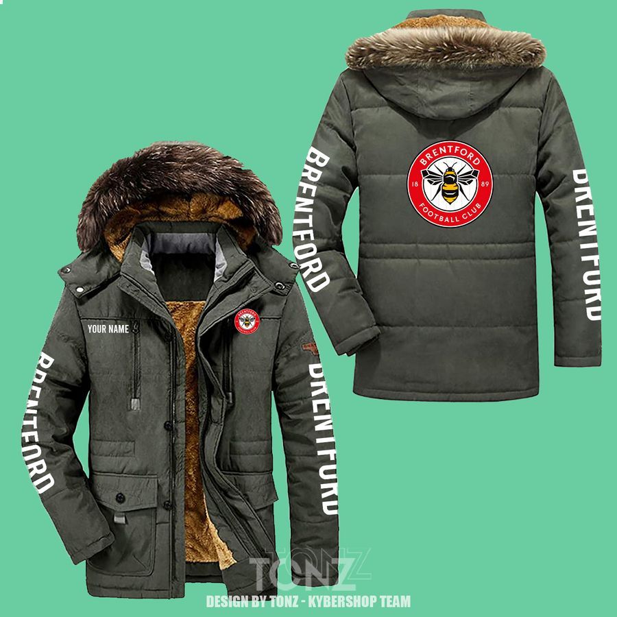 brentford fc custom parka jacket 2 759