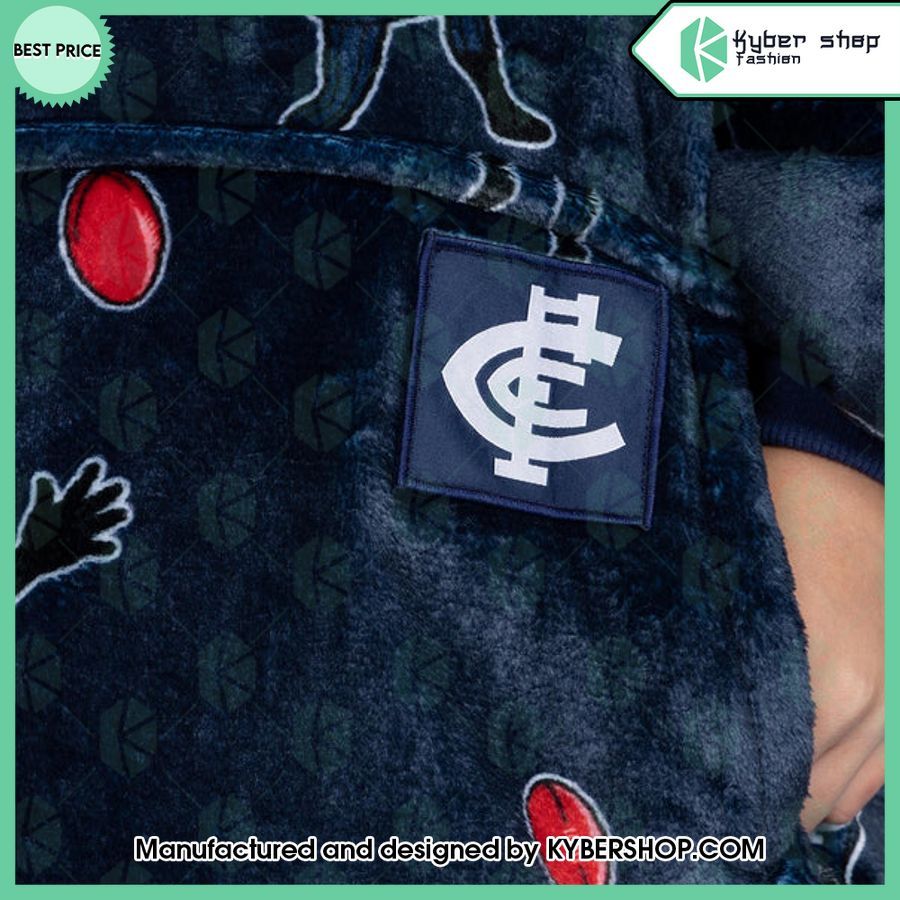 Carlton AFL Kids Oodie Blanket Hoodie 3 carlton afl kids oodie blanket hoodie 3 701
