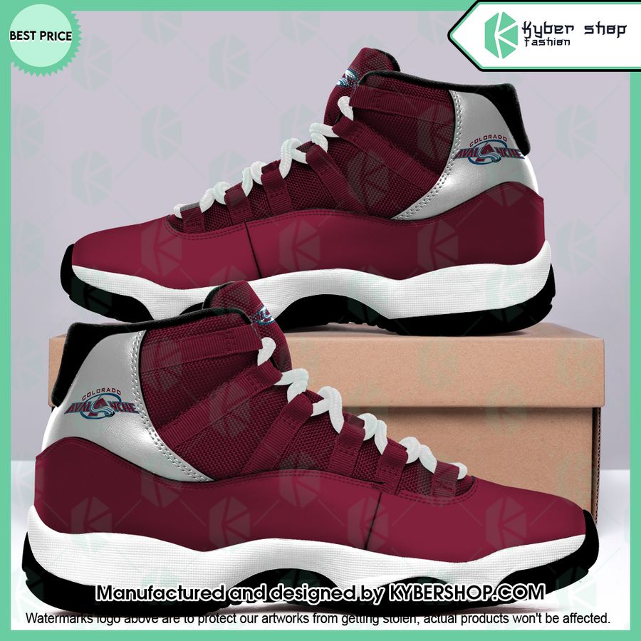 colorado avalanche air jordan 11 shoes 1 769