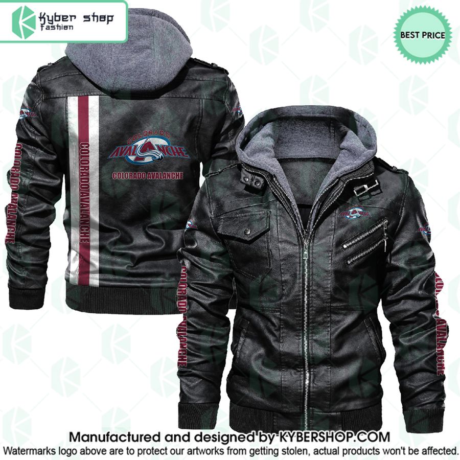 Colorado Avalanche Leather Jacket 4 colorado avalanche leather jacket 4 824