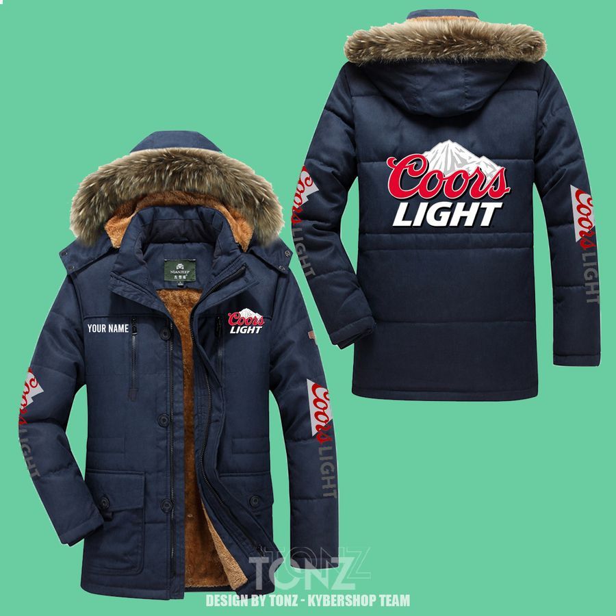 coors light custom parka jacket 1 830