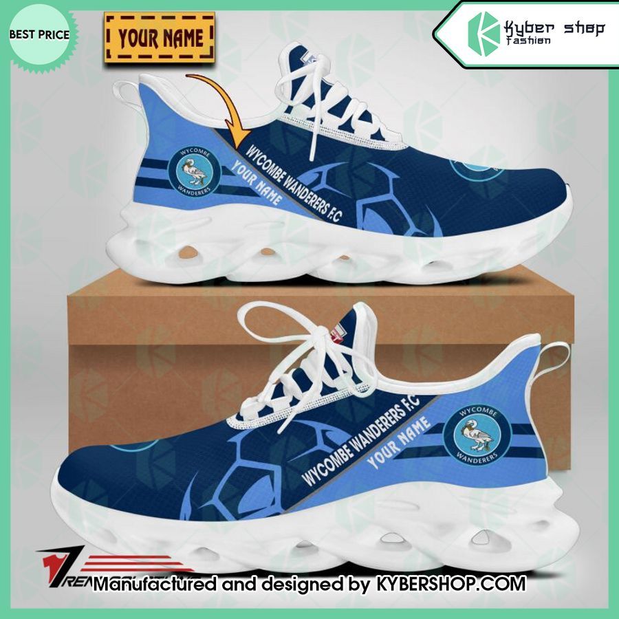 custom wycombe wanderers fc max soul shoes 2 466