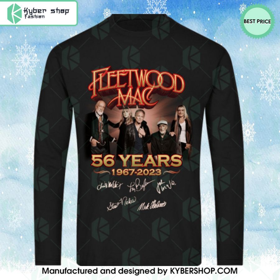 Fleetwood Mac Band 56 Years Shirt, Hoodie 4 fleetwood mac band 56 years shirt hoodie 4 356