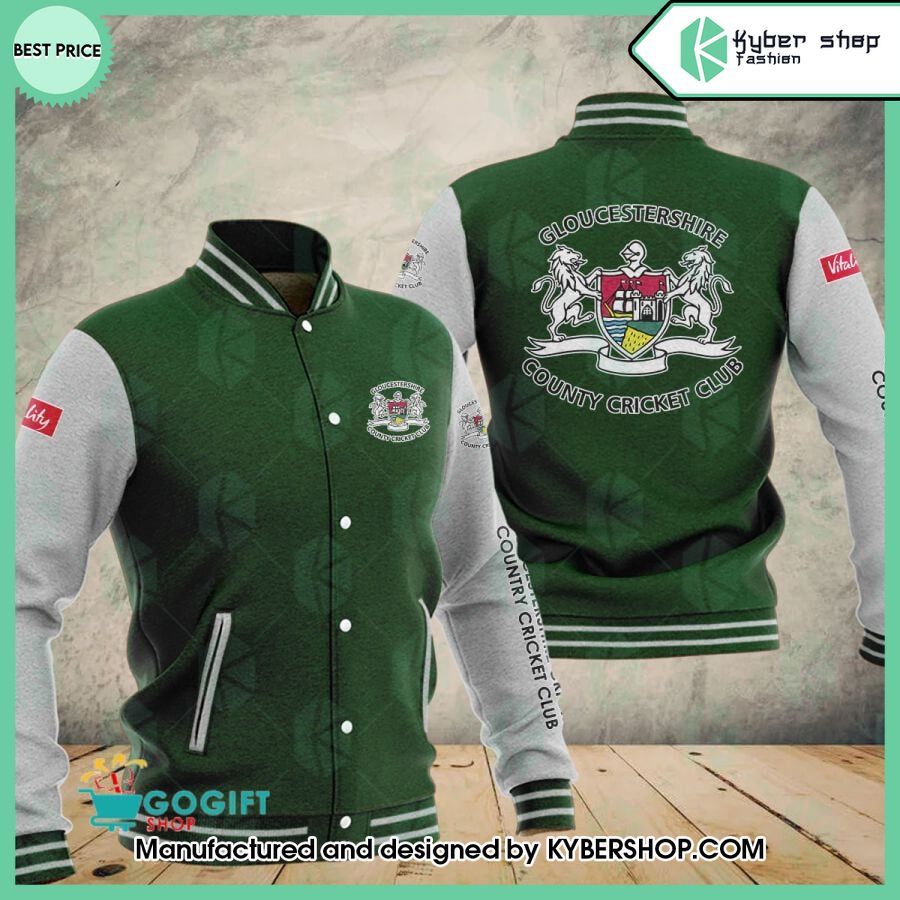 Gloucestershire Cricket Varsity Jacket 7 gloucestershire cricket varsity jacket 7 518