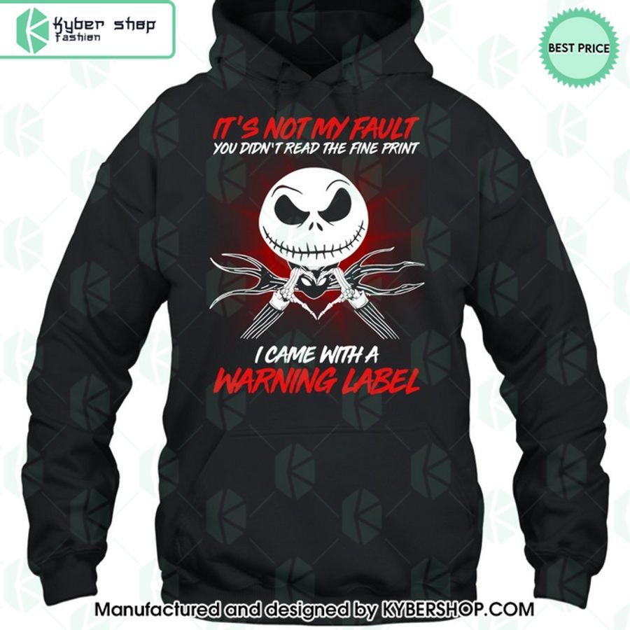 jack skellington i came with a warning label shirt hoodie 2 422