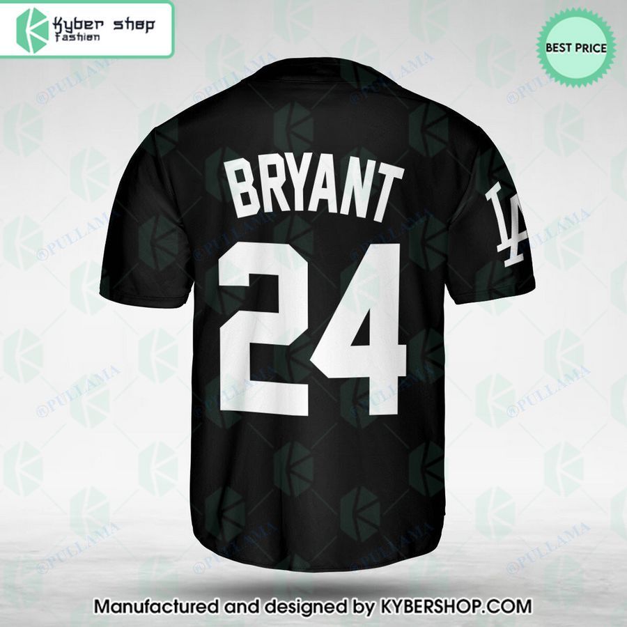 Kobe Bryant Los Angeles Dodgers Baseball Jersey 3 kobe bryant los angeles dodgers baseball jersey 3 380