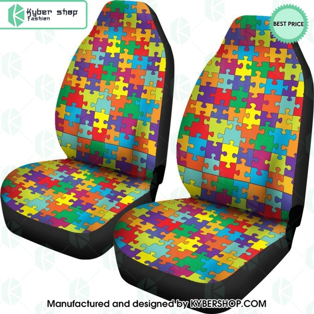 autism awareness car seat cover 2