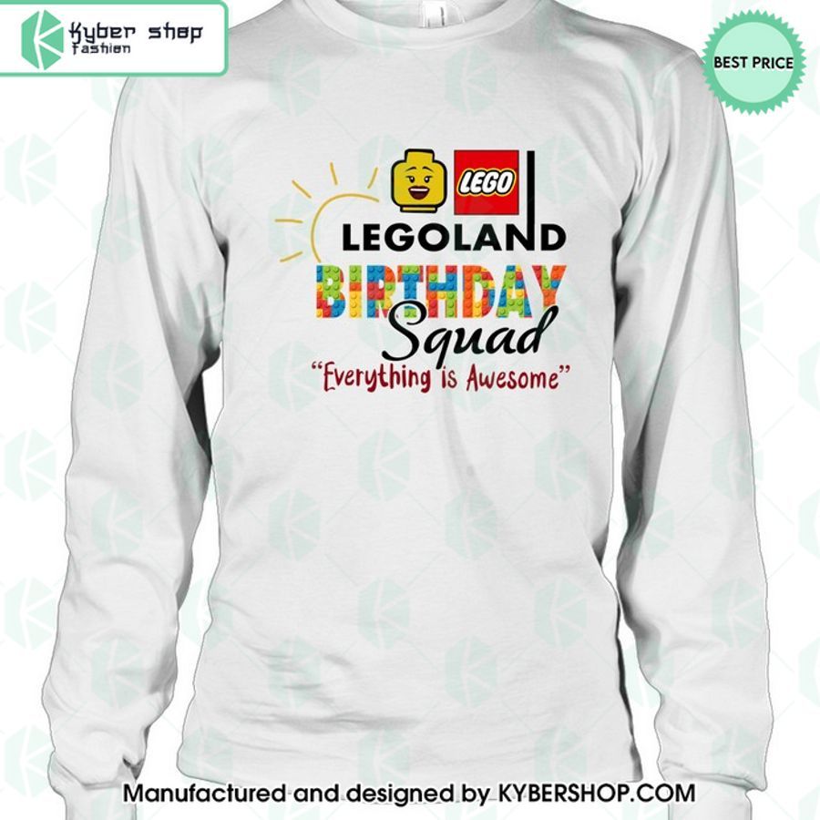 Lego Legoland Birthday Squad T Shirt 4 lego legoland birthday squad t shirt 4 338